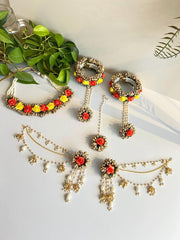 Flower Necklace Set