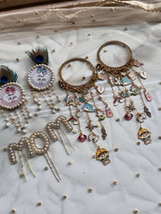 MOM & DAD To Be Brooches Kalere and MOM Hair Pin Combo