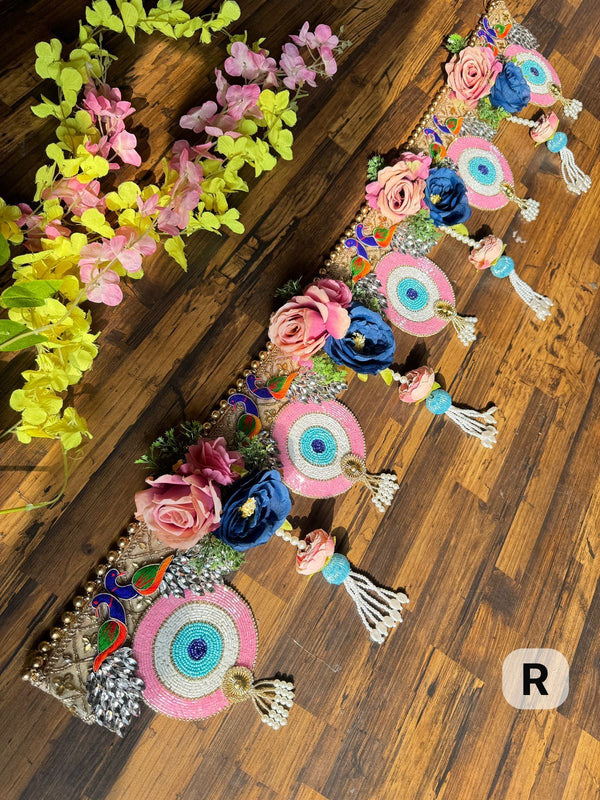 Elegant Handmade Evil Eye Decorative Toran