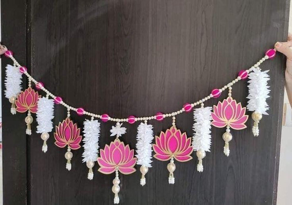 Elegant Handmade Shubh Labh Decorative Toran