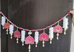 Elegant Handmade Shubh Labh Decorative Toran
