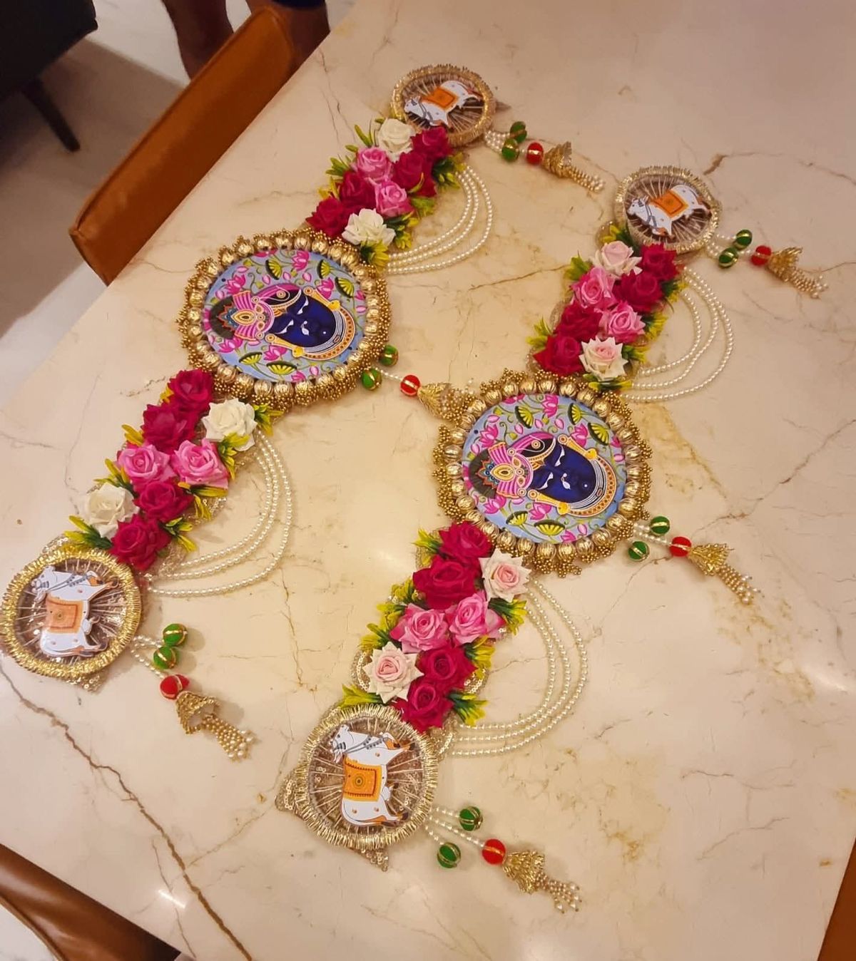Elegant Handmade Shyam Ji Decorative Toran