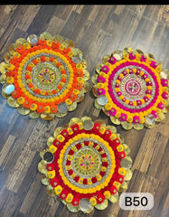 Rangoli Mat For Home Decoration