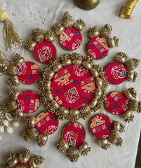 Rangoli Mat For Home Decoration 12 pc set