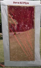 Hand Print Dupatta Without Name Text
