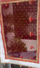 Hand Print Bridal Entry Chadar