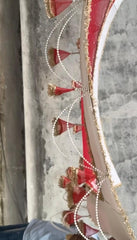 Hand Print Bridal Entry Chadar