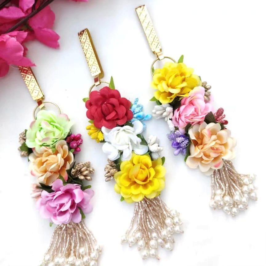 Flowers Satka Key Chain
