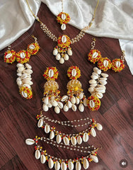 Haldi Jewellery set