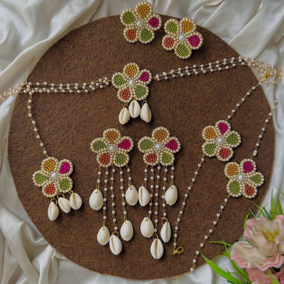 Flower Jewellery set
