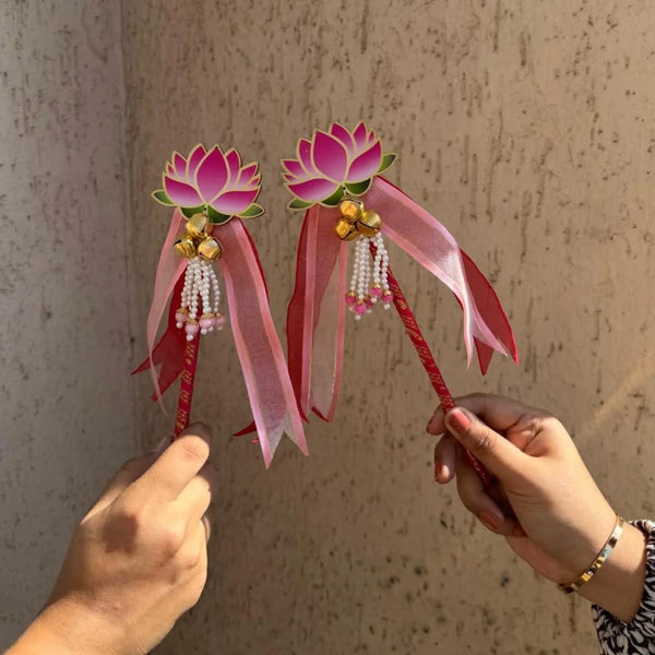 Lotus Wedding Ghungru Bell Stick