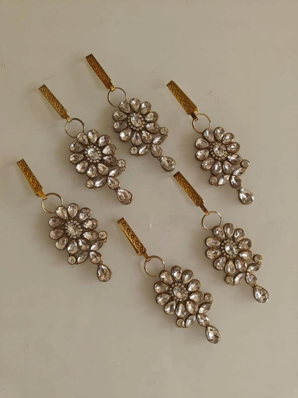 Kundan Satka Key Chain