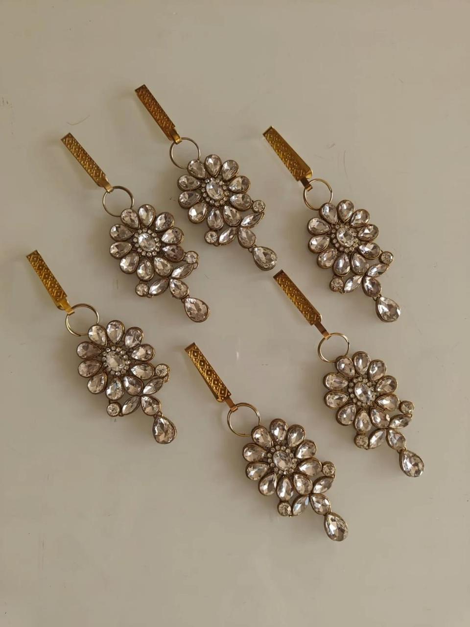Kundan Satka Key Chain