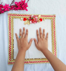 Hand Print Plate
