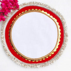 Hand Print Plate Mat For Welcome