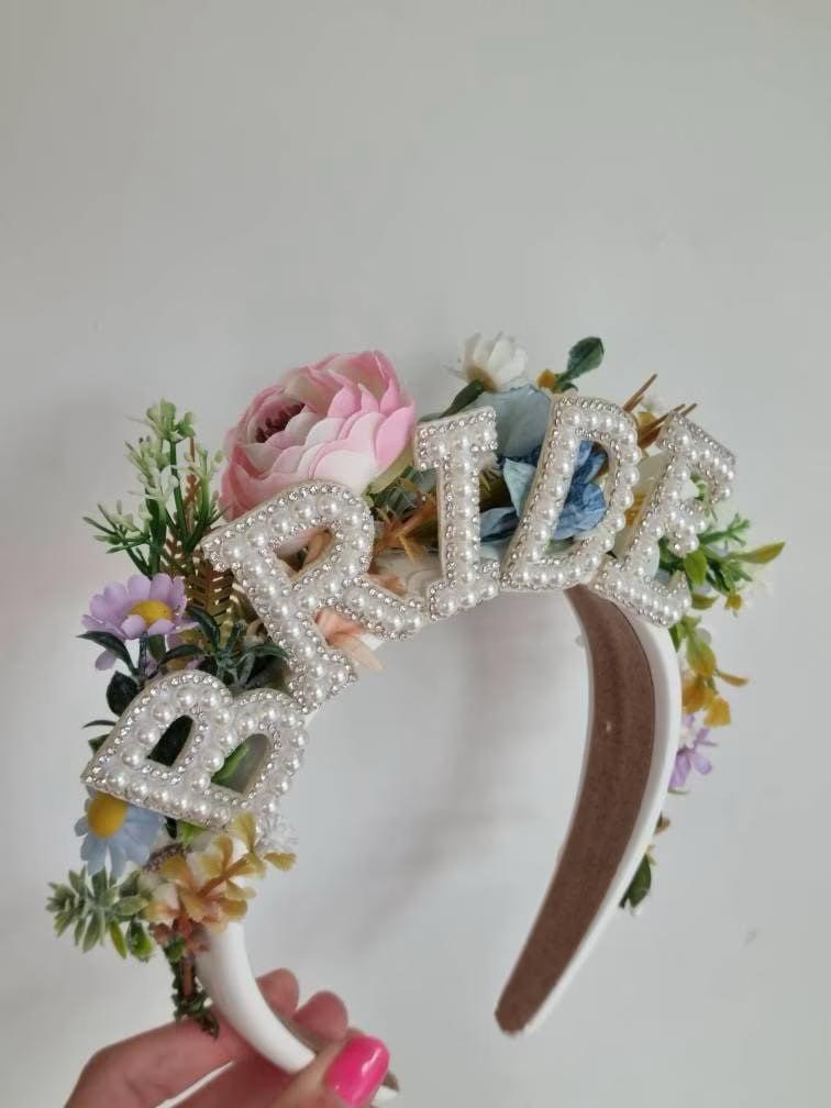 Flower Bride Hair Band