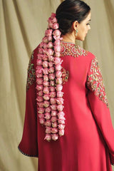 Pink Rose Gajra
