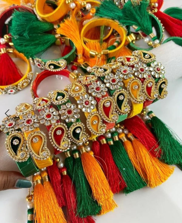 Thread Bracelate With Patch 1 pc