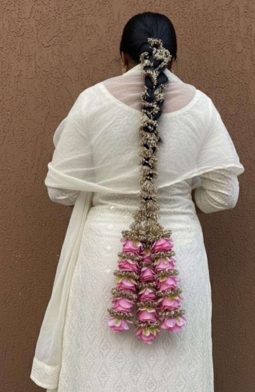 Rose Flower Hair Parandi