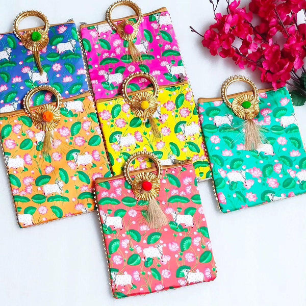Pichwai Print Bag