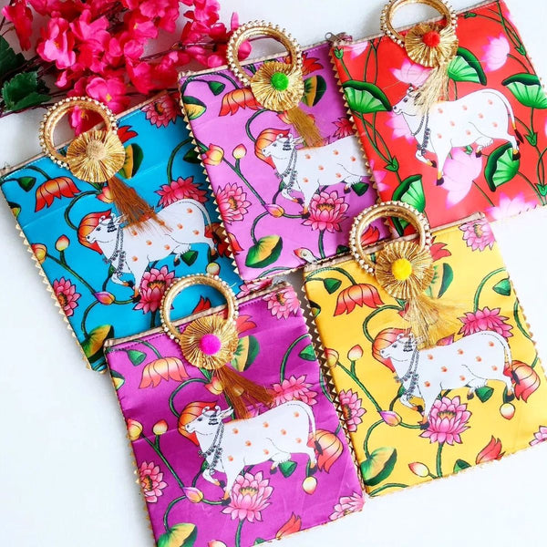 Gau Mata Print Bag