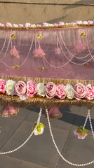 Flower Dupatta With Gota