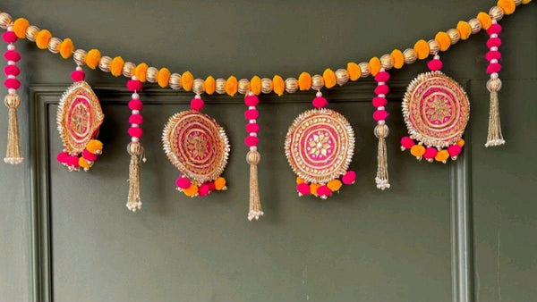Gota With Pom Pom Toran Best For Gifting