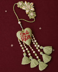 3D Heart Shape Rakhi with "Soul Sister" Text | Special First Raksha Bandhan Rakhi