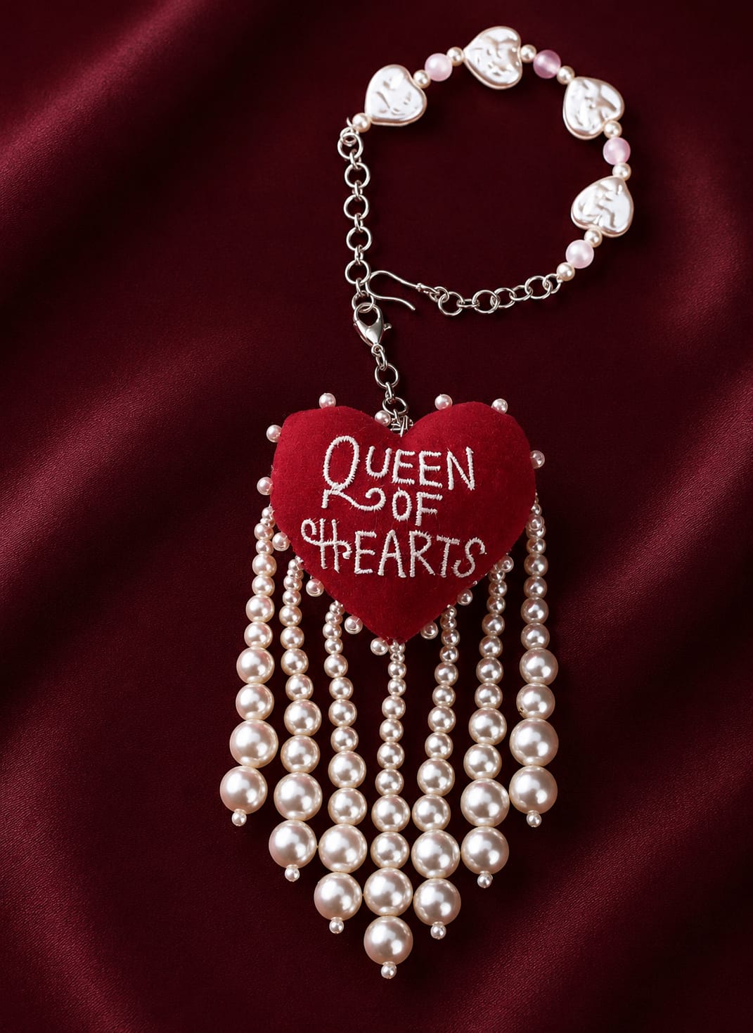 3D Heart Shape Rakhi with "Queen of Heart" Text | Special First Raksha Bandhan Rakhi (Copy) (Copy)