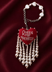 3D Heart Shape Rakhi with "Queen of Heart" Text | Special First Raksha Bandhan Rakhi (Copy) (Copy)