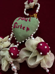 Heart Shape Rakhi with "Soul Sister" Text | Special First Raksha Bandhan Rakhi