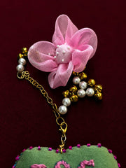 Heart Shape Rakhi with "Dog Mom" Text | Special First Raksha Bandhan Rakhi