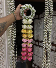 Premium Multicolor Floral Bridal Kalire