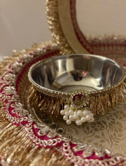 Chandani Theam Karwa Chauth Thali Set
