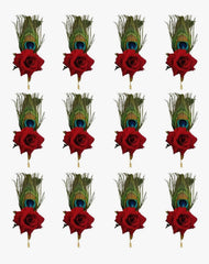 Barat Swagat Rose Brooch