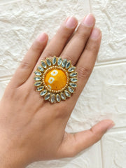 Bandhani Ring Mix Colour