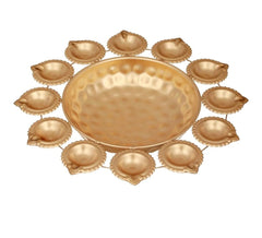 Urli Metal Diya set of 3 pc