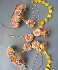 Flower Necklace Set