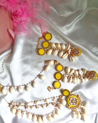 Haldi Jewellery Yellow