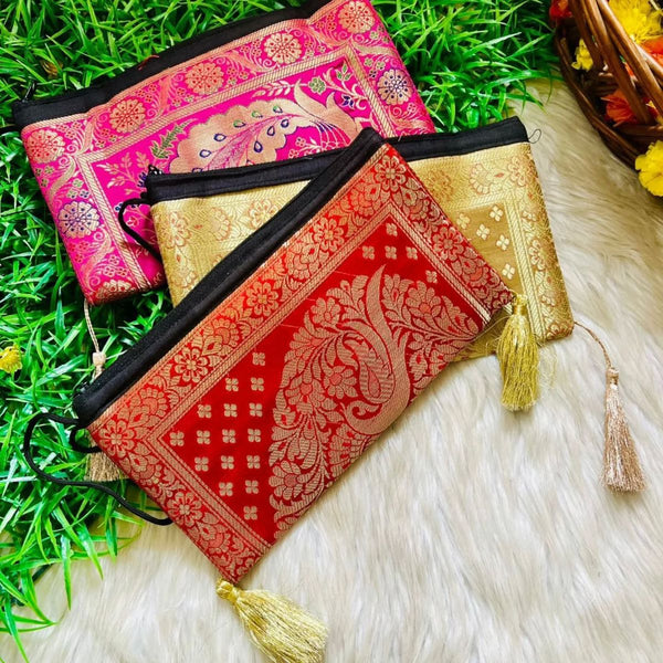 Silk Pouch & Bag