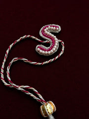 Auspicious A to Z letter Rakhi | Traditional Spiritual Rakhi