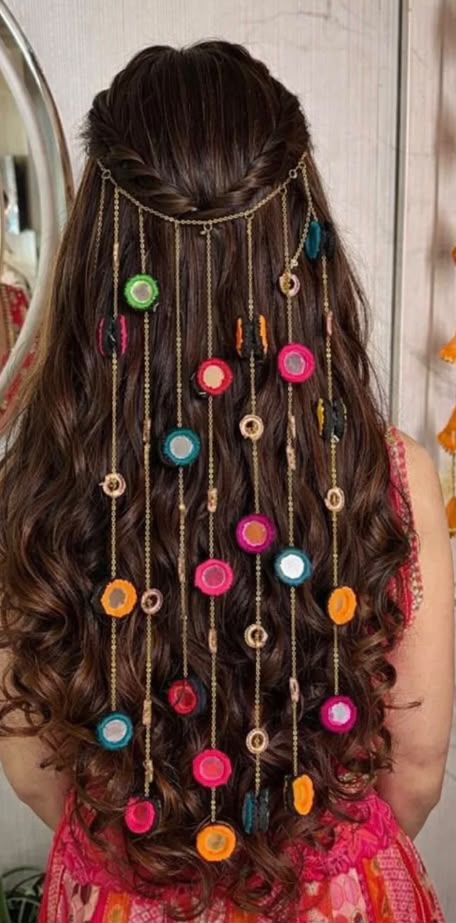 Multicolor Hair Chain Accessories
