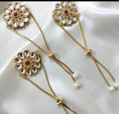 Kundan Bracelet Adjustable