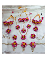 Flower Necklace Full Set